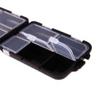 Mini 10 Compartments Fishing Tackle Box Lure Hook Rig Bait Plastic Storage Case