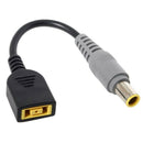 Dc 7.9x5.4Mm Dc Plug To Rectangle Female Charger Power Cable For Thinkpad X