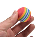 20X Golf Swing Training Indoor Practice Sponge Ball Golf Balls Rainbow Color M&O