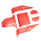 1/12 4WD High Speed RC Truck Car Body Shell Accessory for FY03 JJRC Q39 Red