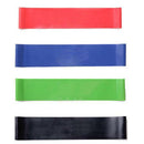 Elastic Resistance Band Sets For Exercise Yoga Training - 4 Types/Pack