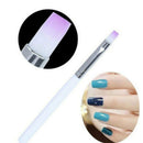 2PCS Acrylic UV Gel Nail Art-Design Pen Polish Painting Brush Manicure T XSL