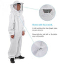 Cotton Beekeepers Bee Suit Professional Full Body Bee Remover Gloves Hat Cl