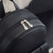3pcs Women PU Leather Backpack School Bag Shoulder Bag Card Holder(Black)