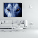 Wolf DIY Digital Painting By Numbers Kit Canvas Oil Wall Art Home Decor