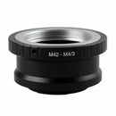 M42 Lens to Micro 4/3 M4/3 Adapter EP1 EP3 EPL1 EPL2 GH1 GF1 M42-M43 EPL3 G D2D4