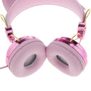 2 Pieces Unicorn Glitter Kids Headphone for Girls Children Birthday Gift