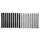 10 x Single Row Male and Female 40 Tiller Header 2.54 mm Black R6T6