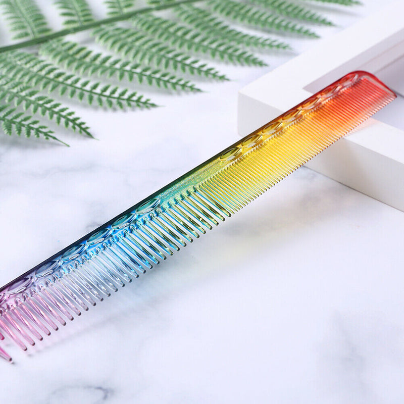 Anti-Static Rainbow Hair Comb Double Head Entangled Hair Styling Tool (1)