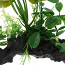 Plastic Aquarium Terrarium Plants Landscacpe Decorative Ornament for Reptil W9I1