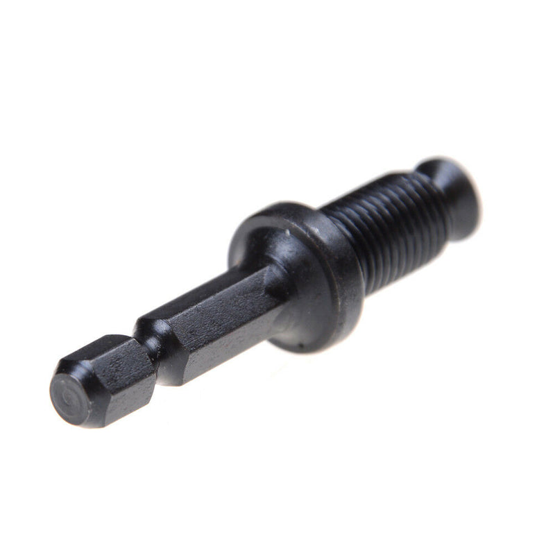 1/4"Hex Shank Adapter Male Thread Screw for Drill Chuck 6/10/13mm 3/8"-24UNF SEA