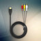 HDMI Male to 3 RCA Video Audio AV Cable Adapter For 1080P HDTV DVD cvb LGZ