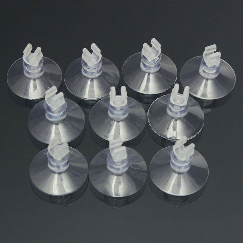 20x Aquarium Fish Tank Suction Cup Sucker Holder For Air Line Tube Hose Pump New