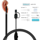 3 In 1 Visual Ear Canal Endoscope Ear Cleaner With Pixels Camera Endoscope Kit
