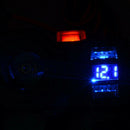 Waterproof 12v/24v Motorcycle USB Charger Power Adapter Socket&Voltmeter Display