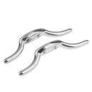67mm Rope Cleat Stainless Steel Boat Dock Deck Marine Yacht Line Flag Anchor