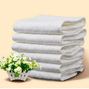 10PCS Cotton Cloth Baby Diapers Inserts Liners 3 Layers Reusable Newborn Nappy