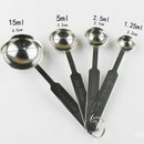 4pcs Measuring Spoon Cup Set Baking Coffee Tea Cooking Stainless Steel OYY