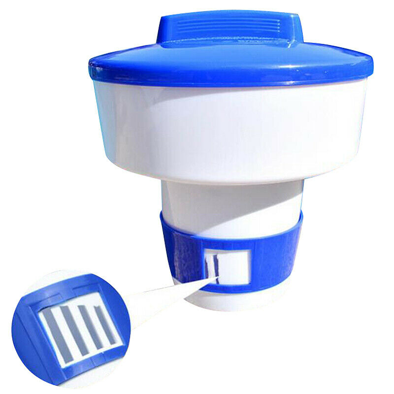 1X(Swimming Pool Floating Pills Disinfecting Automatic Dispenser Floating M