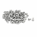 80pcs M5x10mm Stainless Steel Button Head Hex Socket Cap Screws Bolts