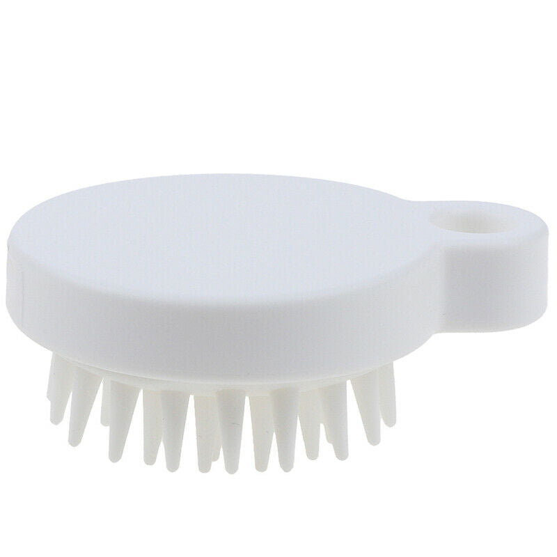 Silicone Head Body Shampoo Scalp Massage Brush Comb Hair Washing Comb Bath T Nw