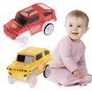 Creative Kids Electronics Special Car For Magic Track Toys Flashing Light W O4R9