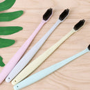 8Pcs Bamboo Charcoal Nano Ultra Soft Oral Hygiene Toothbrush Solid Oral C IZP