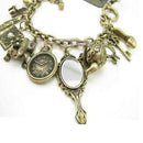 Buytra Promotion Wholesale Charms Mirror Teapot Frog Clock Bangle Bracelet A BX