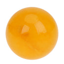 18mm Natural Amber Beeswax Crystal Ball Healing Sphere + Stand DIY Jewelry