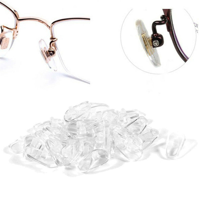 50pcs Sunglasses Accessories Tools Replacement Soft PVC Practical Clear Nose Pad