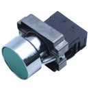 22mm 1 NO N/O Green Sign Momentary Push Button Switch 600V 10A ZB2-BA31 gre Z2F5