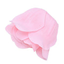 12 Pcs Bathing Pink Rose Bud Flower Petal Soap + Heart Shape Box