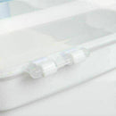 White 2 Layers Health Pill Medicine Chest First Aid Case H3J9 Hold Box C3F5 F9N8