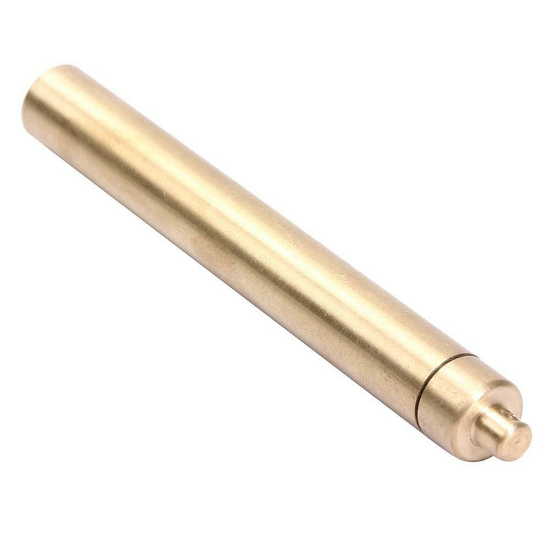 Outdoor Alloy Waterproof Canister Toothpick Holder Capsule Seal Bottle Keyring