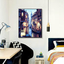 Beautiful Venice Night DIY Oil Painting Paint by Number Kits Canvas Frameless GN