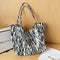 Fashion Animal Pattern Women Handbag Big Capacity Totes Shoulder Bag (1)