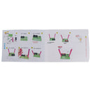 Kids Educational Science Toys Electric Keep Calm Crossing Game DIY Kit`US