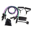 Resistance Bands Fitness Elastic Band Set, 10pcs/ 75lbs Exercise Bands Expander