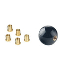Universal 8 Billiard Round Car M12X1.25 Gear Shift Knob with M10x1.25 Nuts