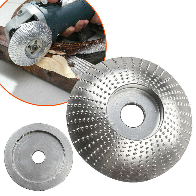 Woodworking Angle Grinder Disc Rotary Grinding Wheel Wood Sanding Carving Tool