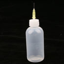 12 x 50ml Glue Oil Applicator Bottle Clear Precision Tip Quilling Bottles