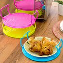 Multi-Function Microwave Oven Rack Double Insulated Insulated Tray Rack RMH