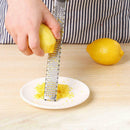2x Lemon Orange Citrus Peeling Grips Fruit Zester Grater Kitchen Stainless Steel