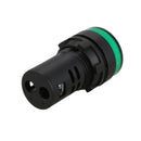 2 Pcs AC220V Green LED Power Indicator Pilot Signal Light Lamp 22mm Dia