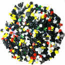 500pc Car Plastic Rivet Bumper Fender Retainer Fastener Flaps Push Gifts