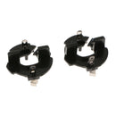 Pair H7 LED Bulb Headlight Holder Adaptor Conversion Kit For VW Golf MK5
