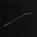 3PCs Reusable Clear Glass Water Drinking Straws with Brush Bar Accessor ksTEUS