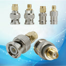 4Pcs SMA Female Plug To BNC Male Jack RF Connector Adapter Test Converter Kits