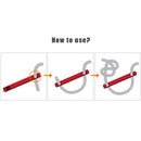 1Pcs Aluminium Alloy Tent Wind Rope Stopper Buckle Outdoor Camping Tool Intrigui