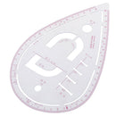 Sleeve Curve Ruler Measure Plastic for Sewing Dressmaking Tailor Drawing Tool,